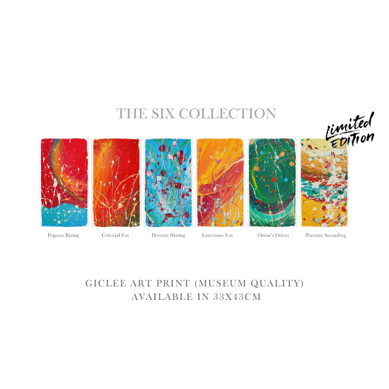 Artwork Print: Divinity Rising - The Six Collection