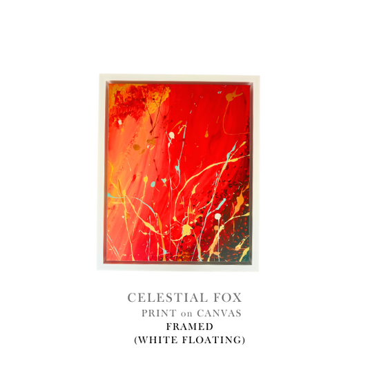 Artwork Print on Canvas: Celestial Fox ~ The Six Collection