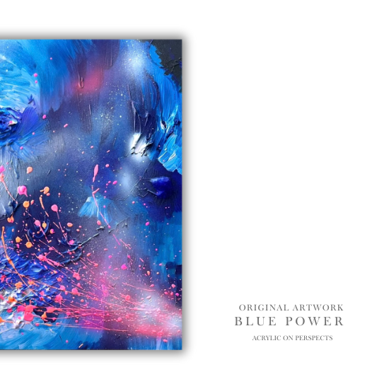 Original Art: BLUE POWER