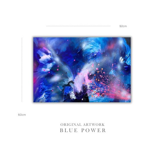 Original Art: BLUE POWER