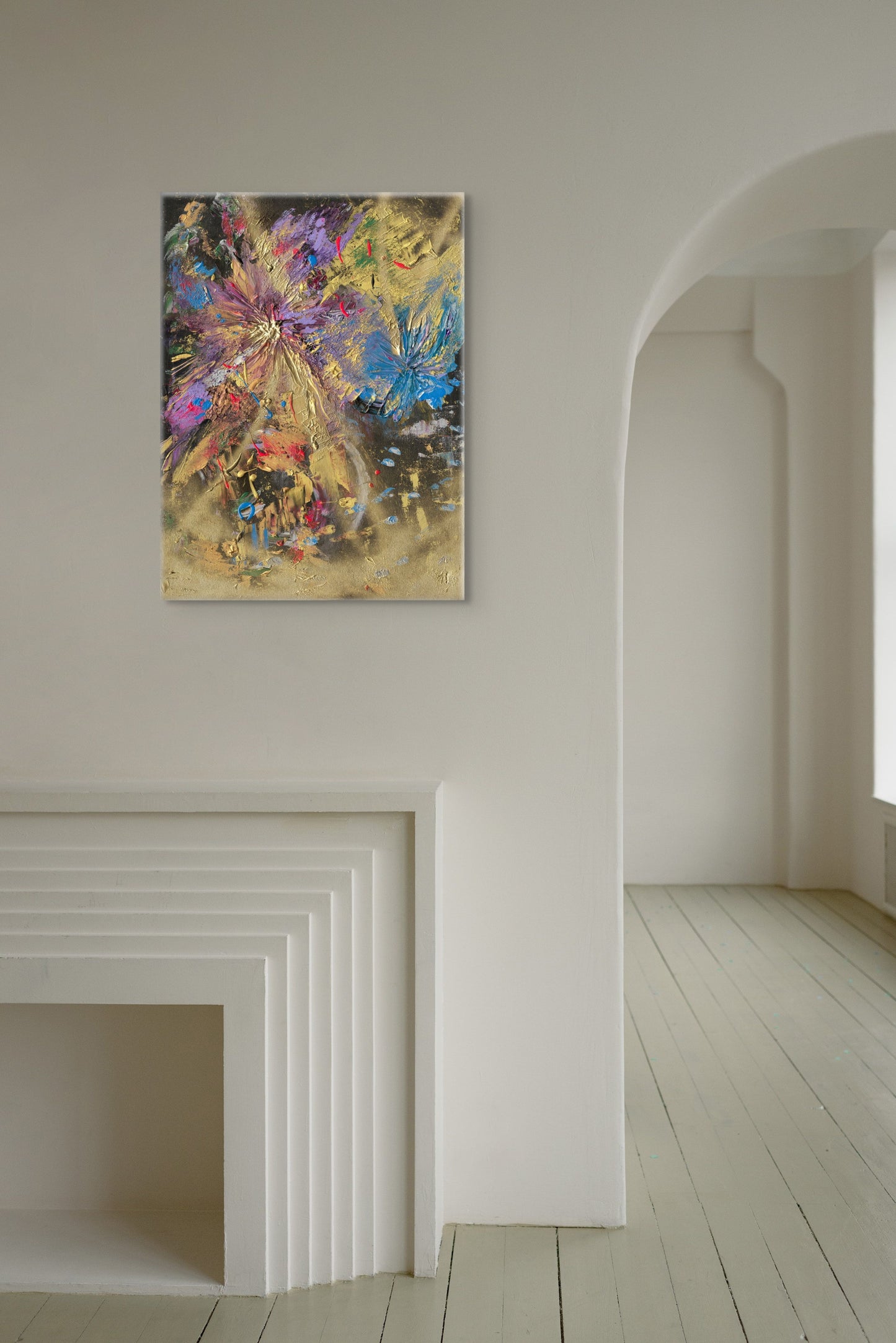 NEW: Artwork Print on Canvas: CHORUS VOICE -  Canvas Print UNFRAMED