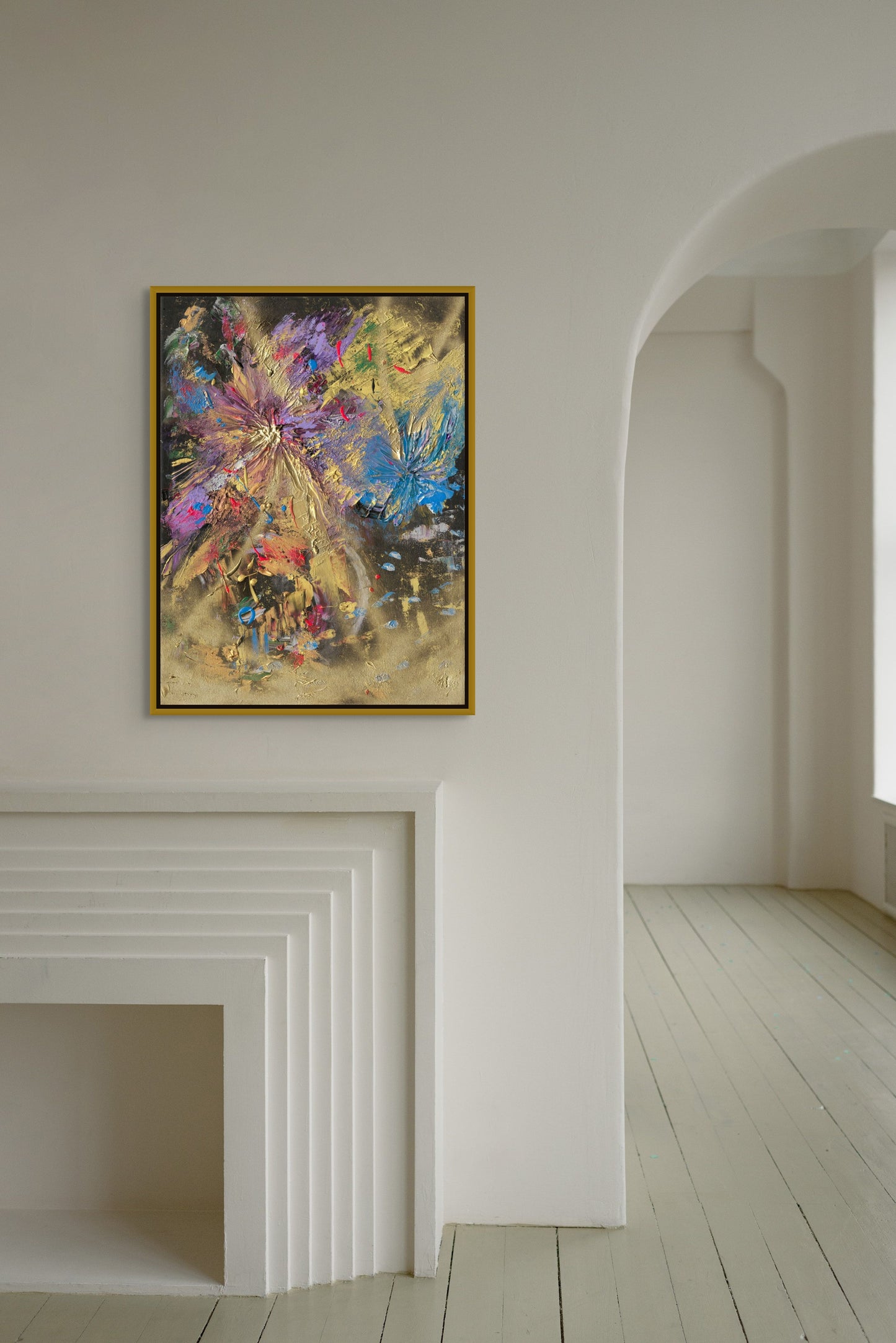 NEW: Artwork Print on Canvas: CHORUS VOICE -  Canvas Print FRAMED