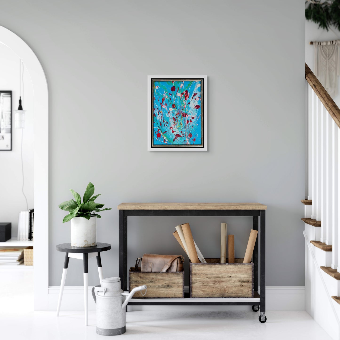 Artwork Print on Canvas: Divinity Rising ~The Six Collection