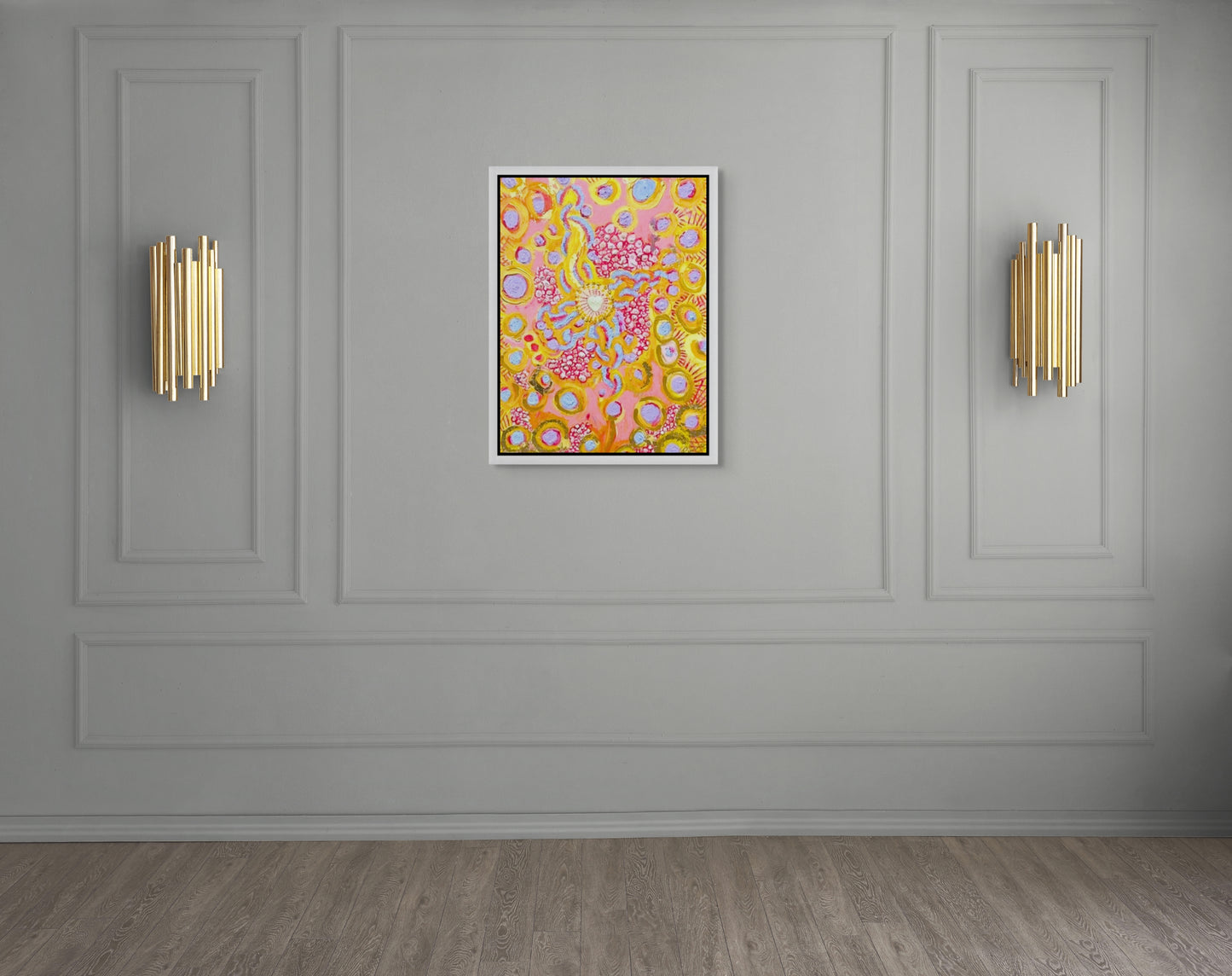Artwork Print on Canvas: Heart Sanctuary